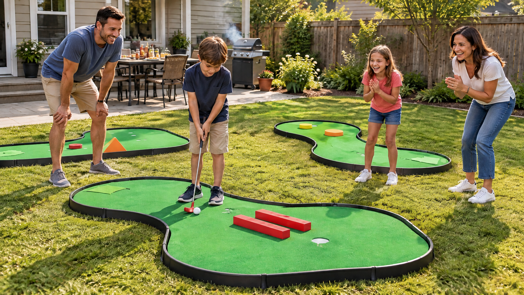 Mini Greens at family gatherings